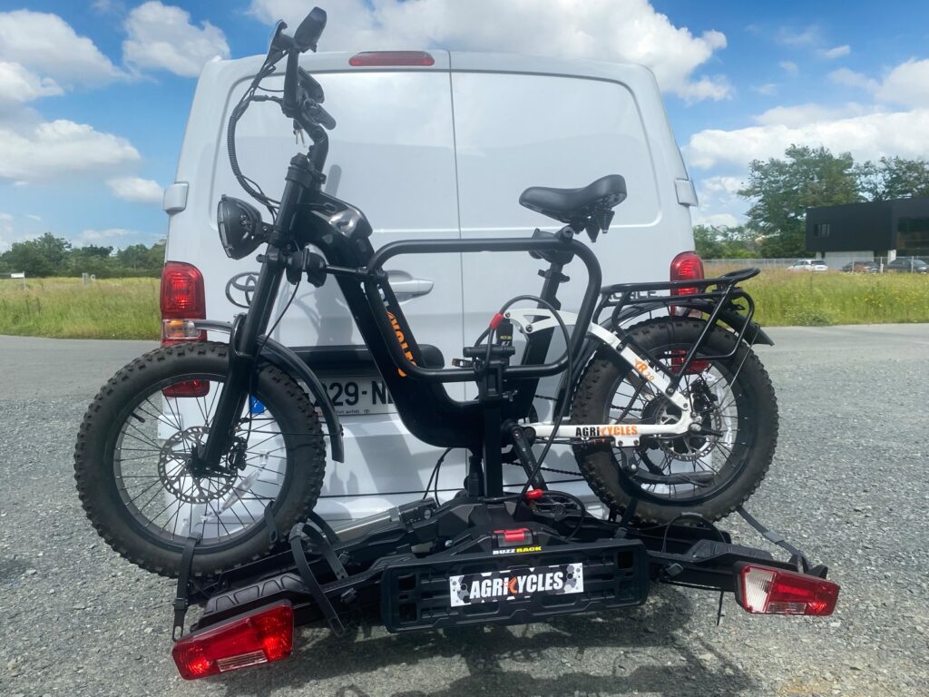 Porte-vélos électriques Agricycles