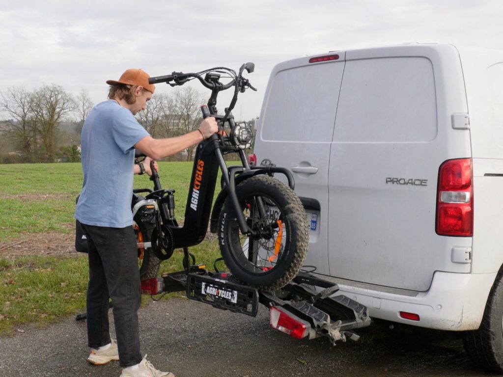 Porte-vélos électriques Agricycles